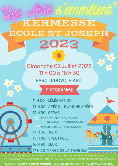 Kermesse école St Joseph St Lambert