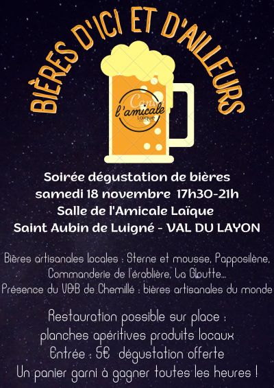Bières d'ici et d'ailleurs