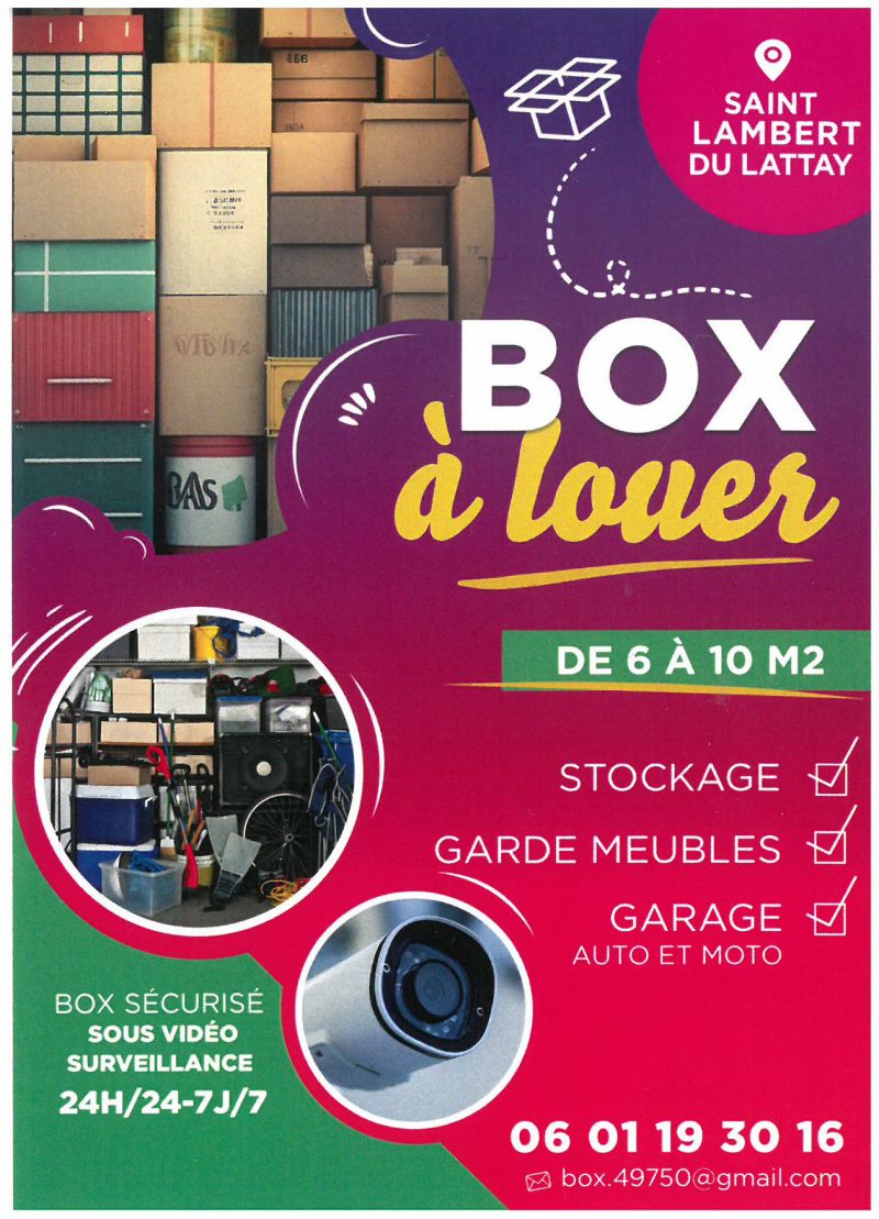 Box à louer