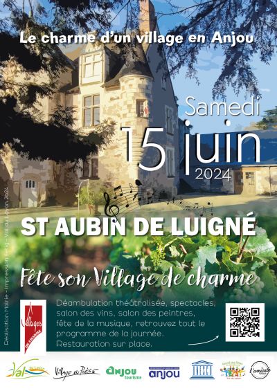 fete des villages de charme à St Aubin de Luigné