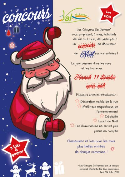 Déco portes de Noël