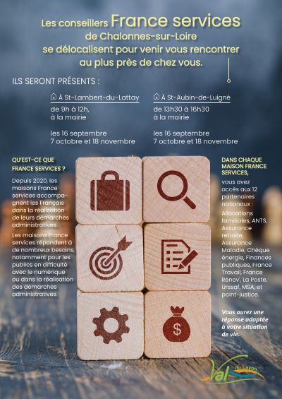 France services vous accueille dans nos communes