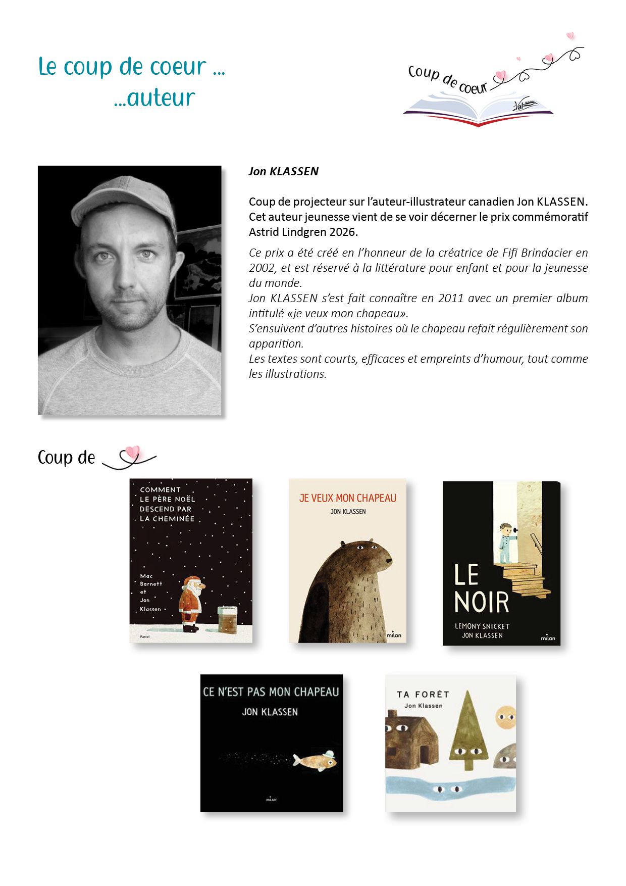 Coup de coeur 